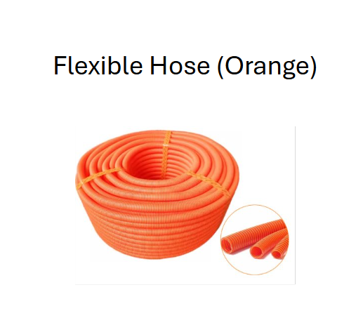 Flexible Hose (Orange)