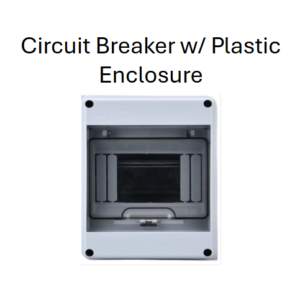 Circuit Breaker with Plastic Enclosure