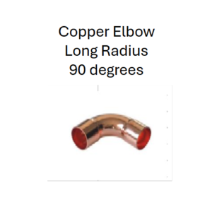 Copper Elbow (Long Radius - 90 degrees)