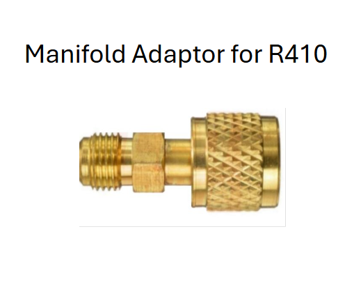 Manifold Adaptor for R410