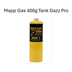 Mapp Gas 400g Tank Gazz Pro