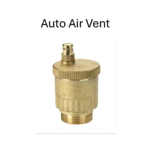 Auto Air Vent 1/4"