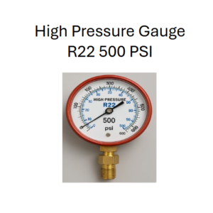 High Pressure Gauge R22 500 PSI (UNIWELD)